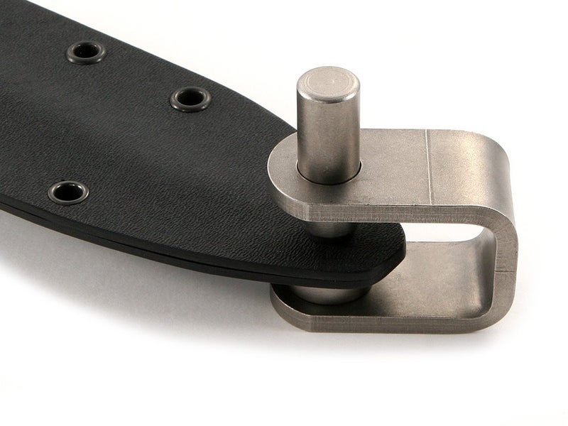 HolsterSmith Eyelet Setting Tool & (10) Eyelet Combo - (1) [#8 Eyelet Setting Tool (1/4 in.)] + (10) [#8-9 Black Eyelets (1/4 in.)] - for KYDEX Holster Making, Sewing, Canvas, Tent Making - Image 2